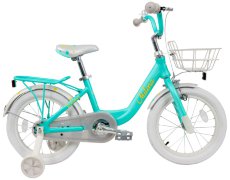 Детский велосипед для девочек с доп.колёсами TT Milena 20